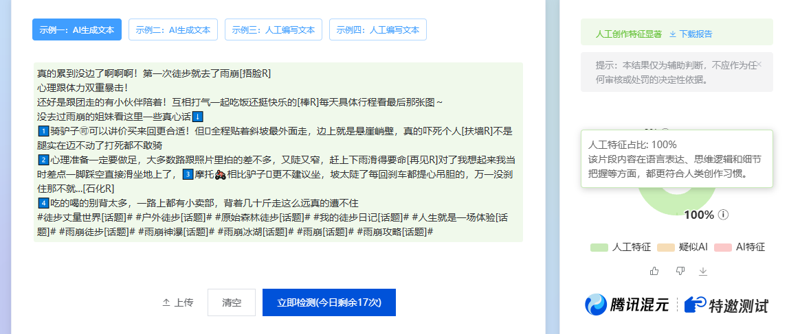 检测报告